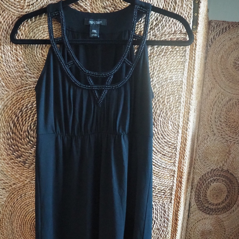 Black Sleeveless Mini Dress - WHBM